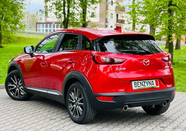 Mazda CX-3 cena 59900 przebieg: 109338, rok produkcji 2015 z Wejherowo małe 704